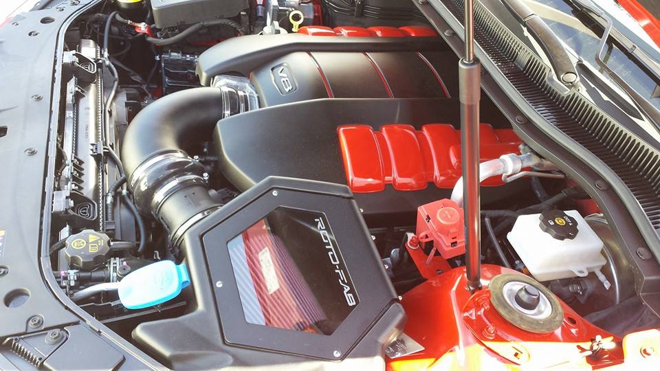 RotoFab Cold Air Intake w/Oiled Filter, 2014-2015 SS-Sedan