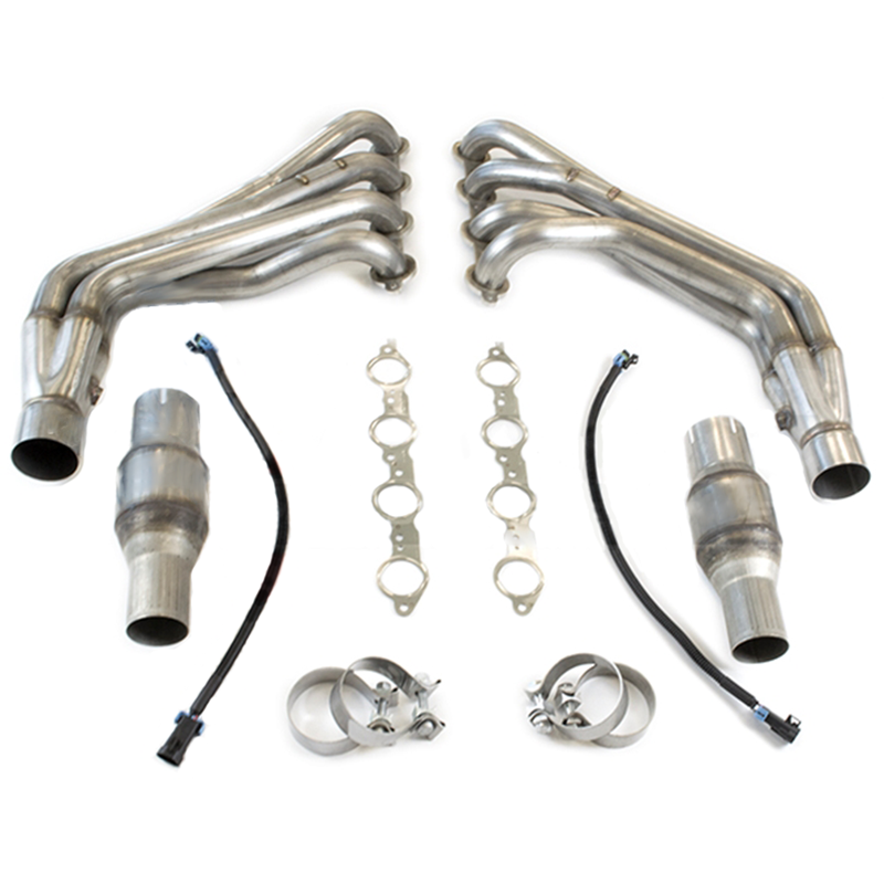 Texas Speed 1-7/8" or 2" Headers & Catted Connection Pipes, 2010-2015 Camaro SS & ZL1