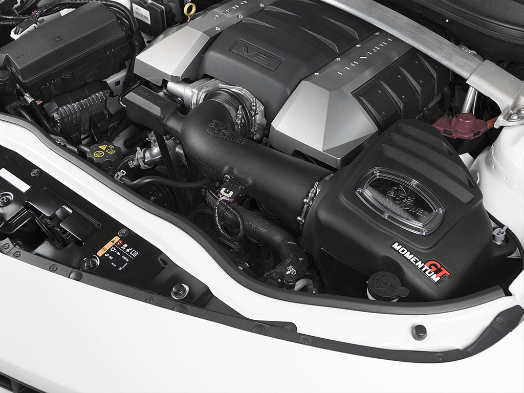 AFE Momentum GT Pro Dry S Air Intake System, 2010-2015 Camaro SS