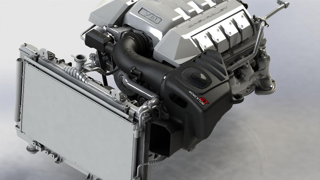 AFE Momentum GT Pro Dry S Air Intake System, 2010-2015 Camaro SS