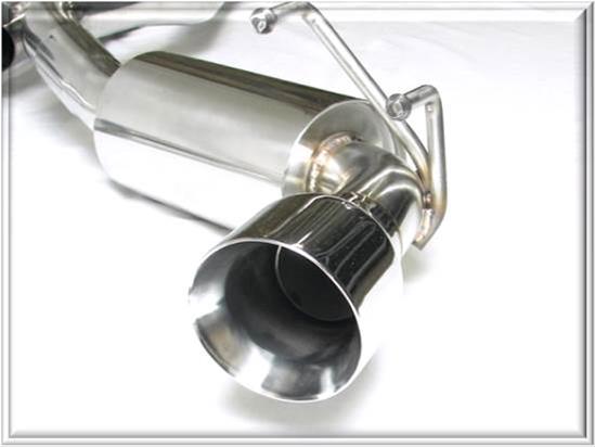 Flowtech Axle-Back Stainless Exhaust System, 2010-2015 Camaro SS & ZL1