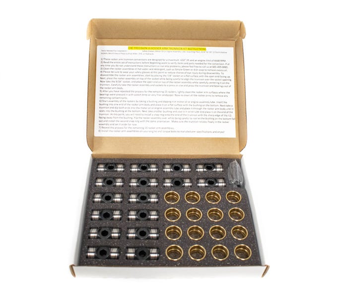 CHE Precision Rocker Arm Trunnion Kit, LS & LT Applications