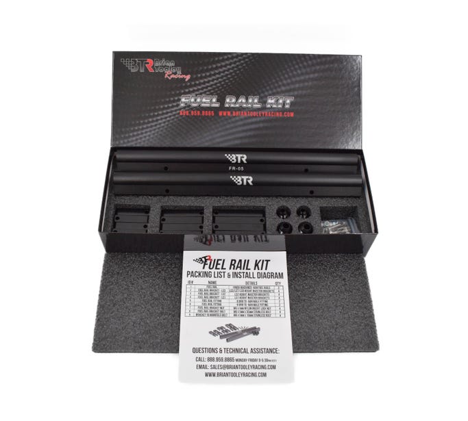 BTR BILLET FUEL RAIL KIT - For TRINITY Intake Manifolds