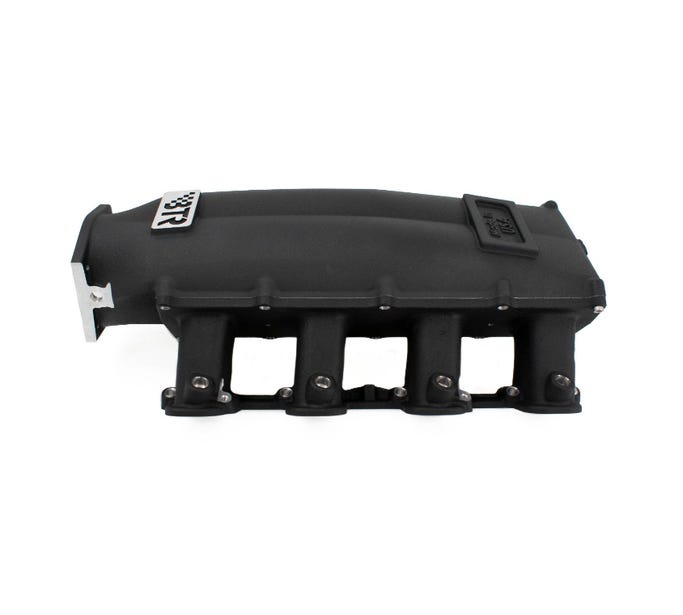 BTR Trinity Series Intake Manifold, Silver Or Black, LS3 Square Port
