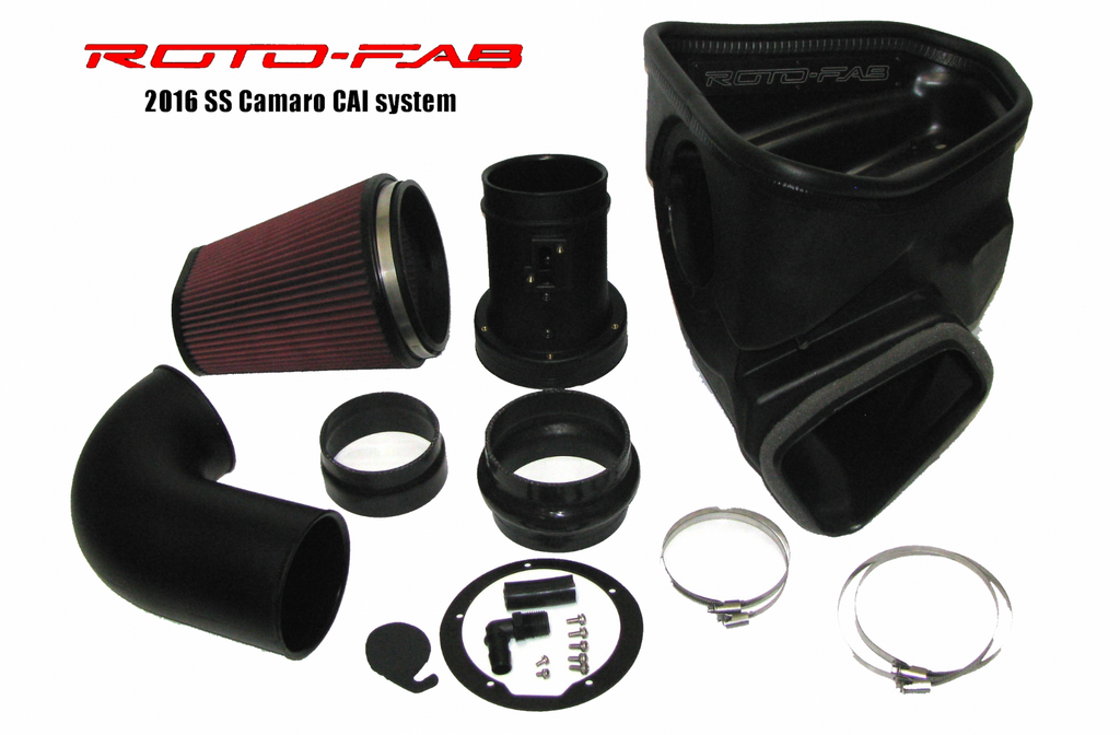 Rotofab Cold Air Intake w/Sound-Tube Delete, 2016-24 Camaro SS