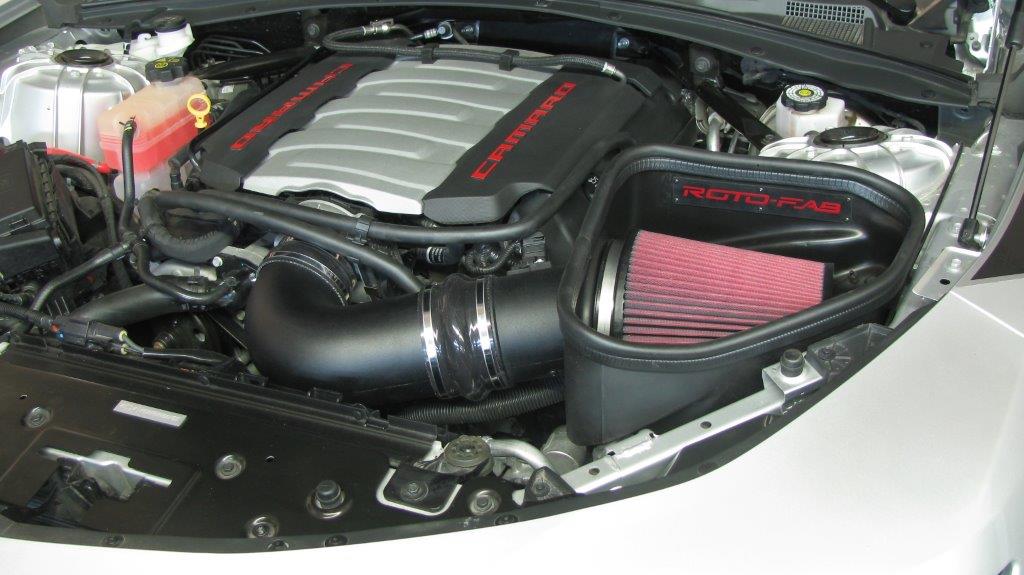Rotofab Cold Air Intake w/Sound-Tube Delete, 2016-24 Camaro SS