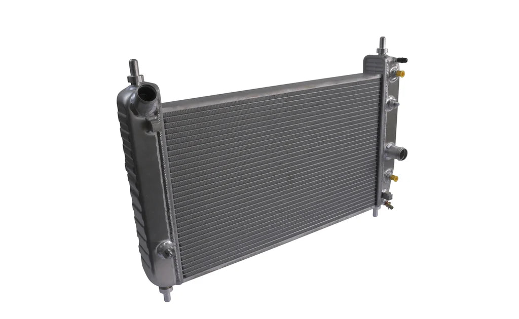 Dewitts "Short" Aluminum Radiators, 2005-2013 C6 Corvette (Forced Induction)