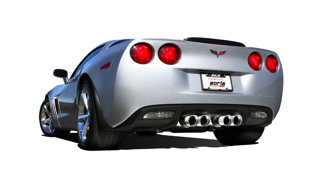 Borla S-Type II Axle-Back Exhaust System, 2009-2013 C6 Corvette, GS, LS3