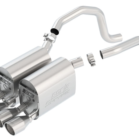 Borla S-Type II Axle-Back Exhaust System, 2005-2008 C6 Corvette LS2