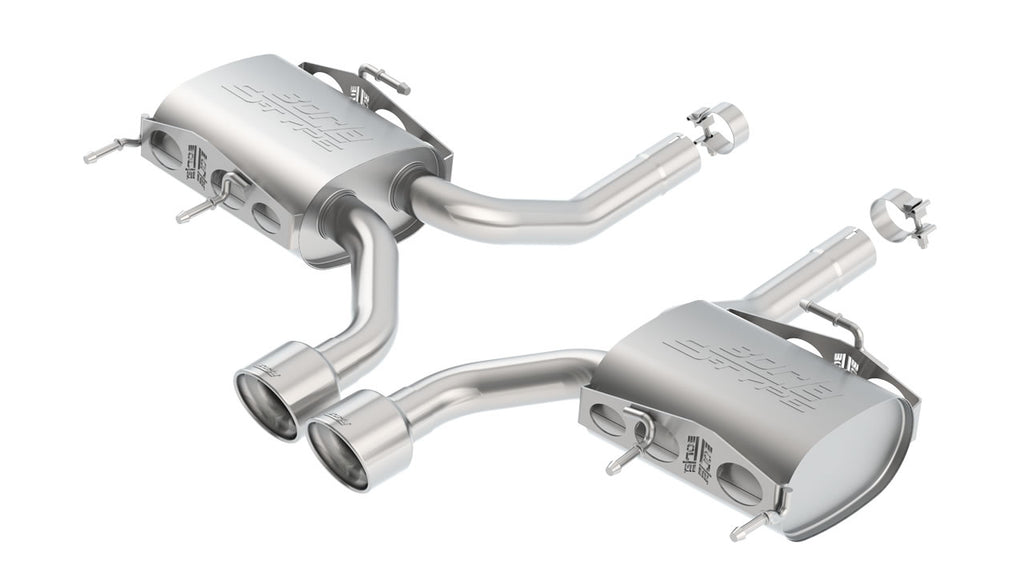 Borla S-Type Axle-Back, Polished Tips, 2011-2014 Cadillac CTS-V Coupe