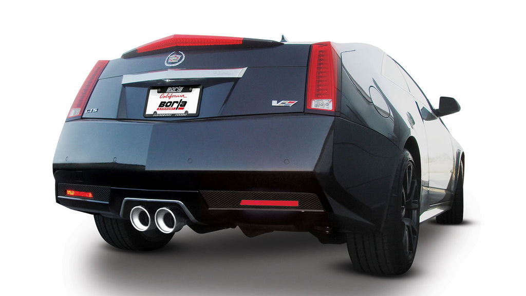 Borla S-Type Axle-Back, Polished Tips, 2011-2014 Cadillac CTS-V Coupe
