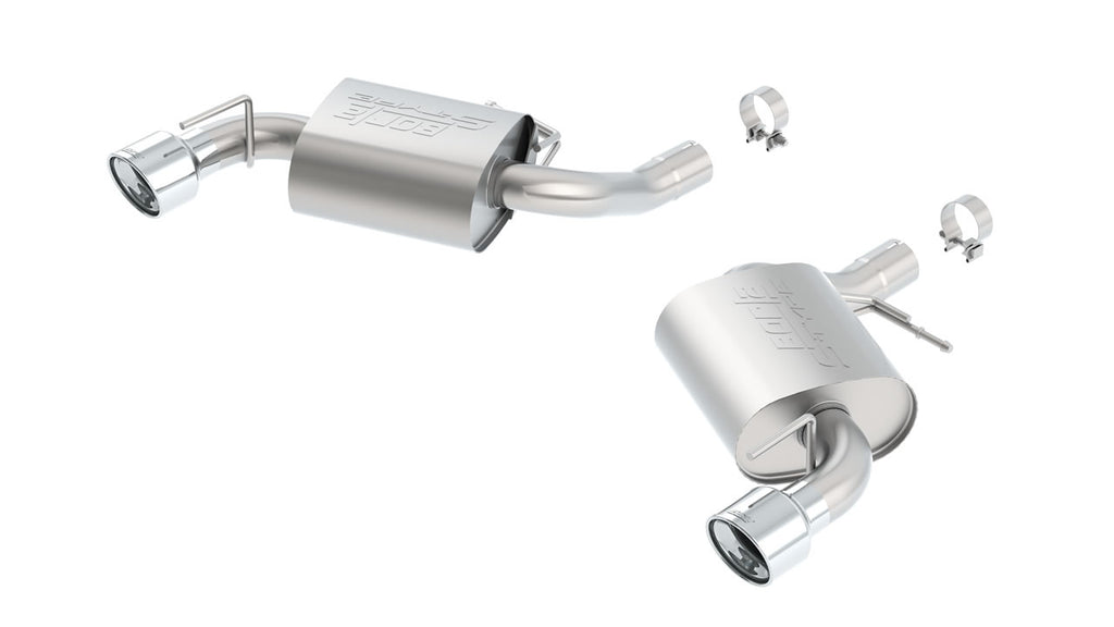 Borla S-Type Axle-Back Dual Tip Exhaust System (NO NPP) 2016-2024 Camaro SS