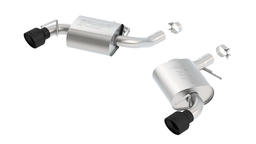 Borla S-Type Axle-Back Dual Tip Exhaust System (NO NPP) 2016-2024 Camaro SS
