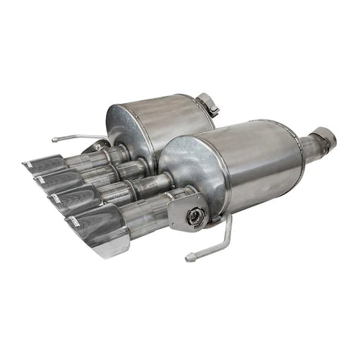 Corsa Sport to Xtreme Exhaust System, Quad Silver or Black Tips (w/NPP) 2014-2019 Stingray, GS, Z06