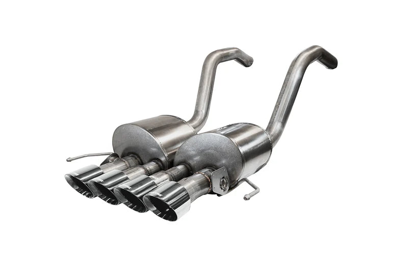 Corsa Sport to Xtreme Exhaust System, Quad Silver or Black Tips (w/NPP) 2014-2019 Stingray, GS, Z06