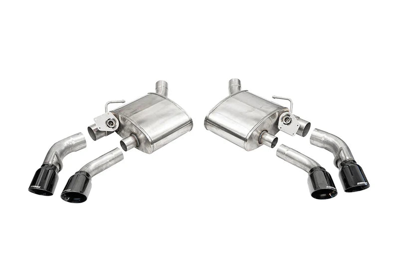 Corsa Variable Sound Axle-Back, Quad Tip (w/NPP) 2016-2024 Camaro SS & ZL1