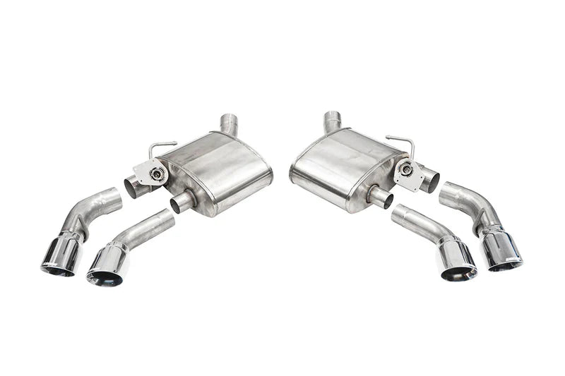 Corsa Variable Sound Axle-Back, Quad Tip (w/NPP) 2016-2024 Camaro SS & ZL1