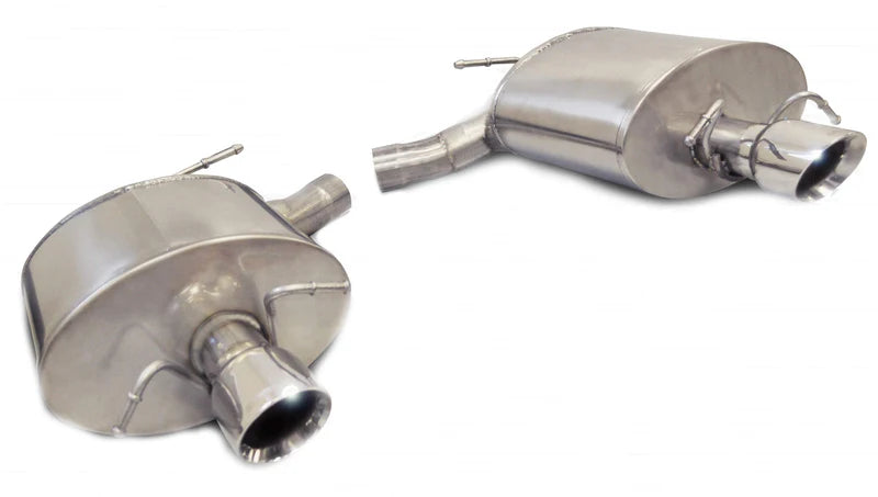 Corsa Sport Axle-Back, Polished Or Black Tips, 2009-2014 Cadillac CTS-V Wagon