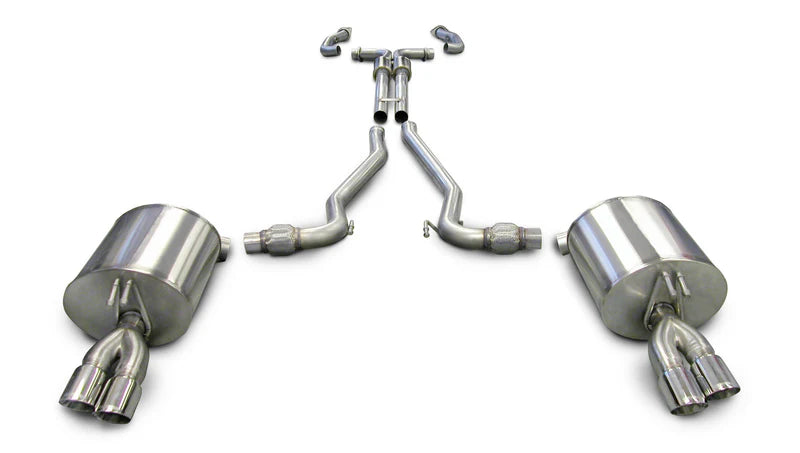 Corsa Sport Cat-Back, Quad Tip, 2008-2009 G8 GT & GXP
