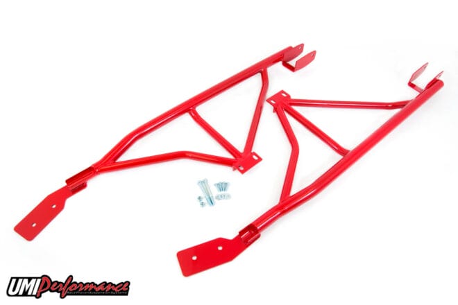 UMI 3-Point Subframe Connectors, 1998-02 Camaro, Trans Am, Formula
