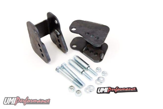 UMI Control Arm Relocation Brackets, 1998-02 Camaro, Trans Am, Formula