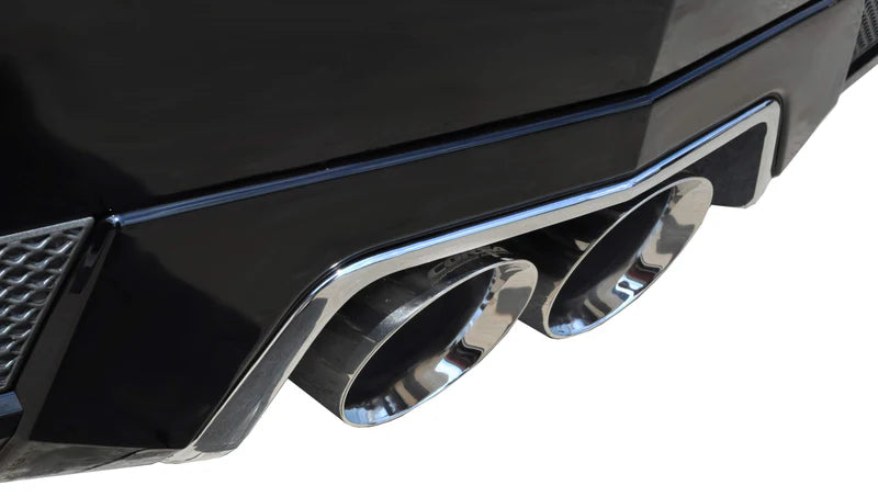 Corsa Sport Axle-Back, Polished Or Black Tips, 2011-2014 Cadillac CTS-V Coupe