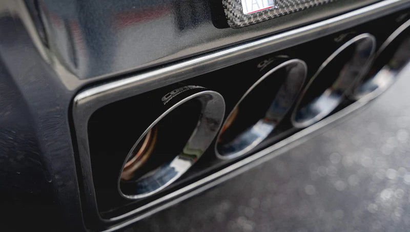 Corsa Sport to Xtreme Exhaust System, Quad Silver or Black Tips (w/NPP) 2014-2019 Stingray, GS, Z06