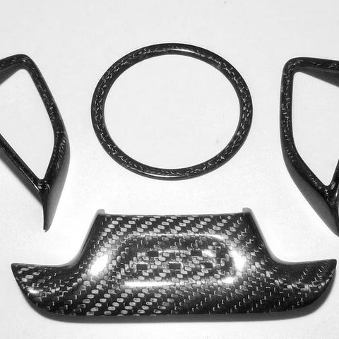 2016-2019 Camaro Carbon Fiber LG364 Steering Wheel Trim Covers