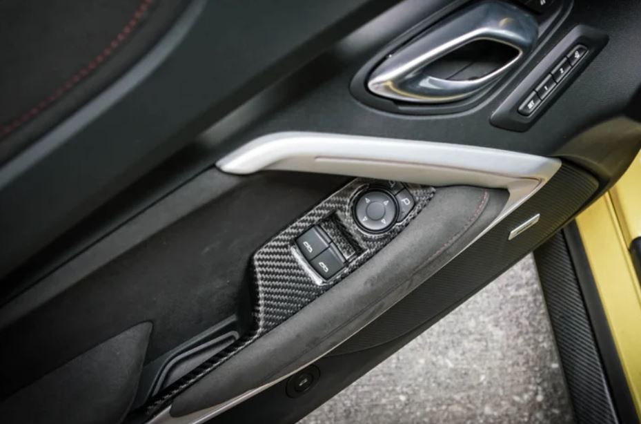 2016-2019 Camaro Carbon Fiber LG365 Window Switch Covers