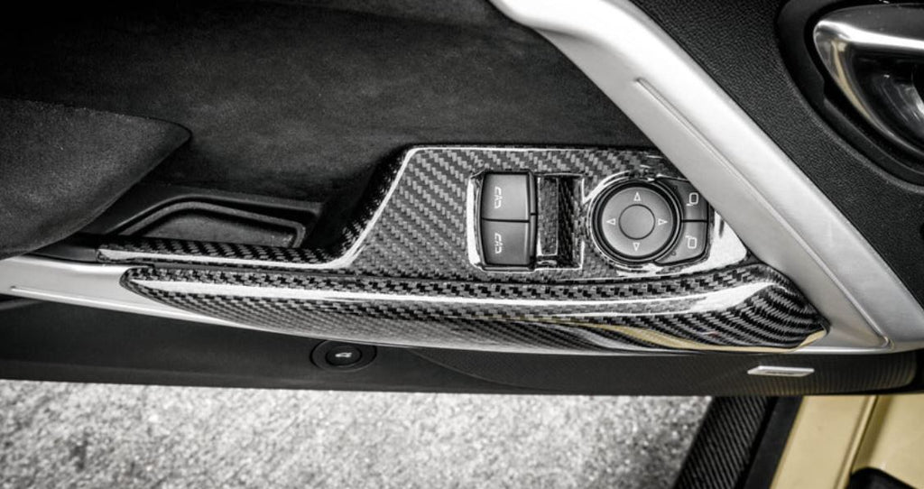 2016-2019 Camaro Carbon Fiber LG365 Window Switch Covers