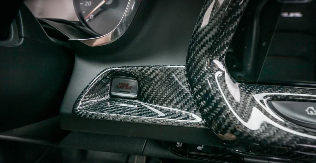 2016-2019 Camaro Carbon Fiber LG366 Start Stop Button Cover
