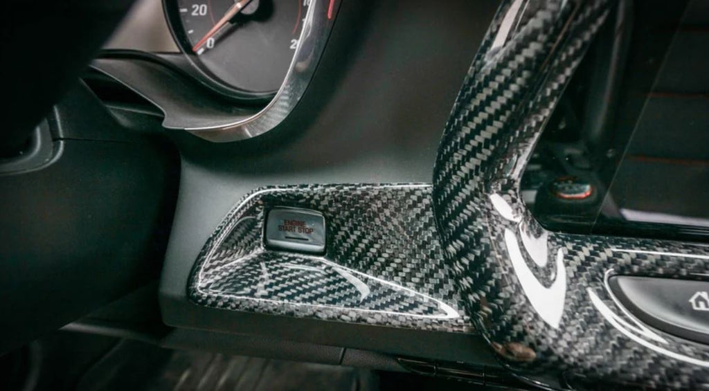 2016-2019 Camaro Carbon Fiber LG366 Start Stop Button Cover