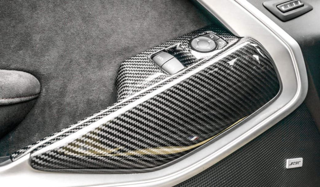 2016-2019 Camaro Carbon Fiber LG424 Window Switch Side Trim