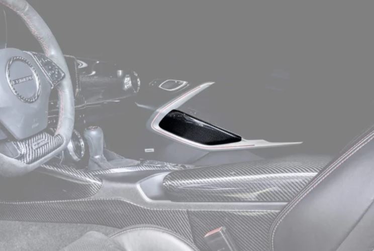 2016-2019 Camaro Carbon Fiber LG424 Window Switch Side Trim