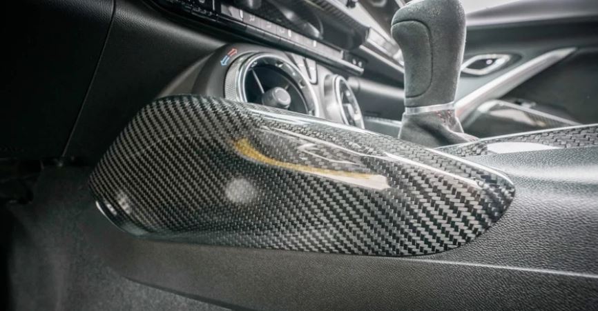 2016-2019 Camaro Carbon Fiber LG436 Center Console Upper Side Panels