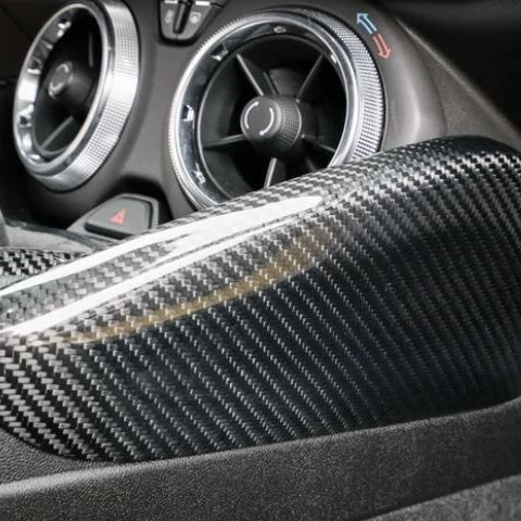 2016-2019 Camaro Carbon Fiber LG436 Center Console Upper Side Panels