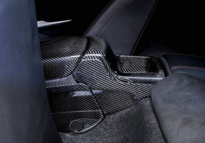2016-2019 Camaro Carbon Fiber LG437 Center Console Rear Extension Tray