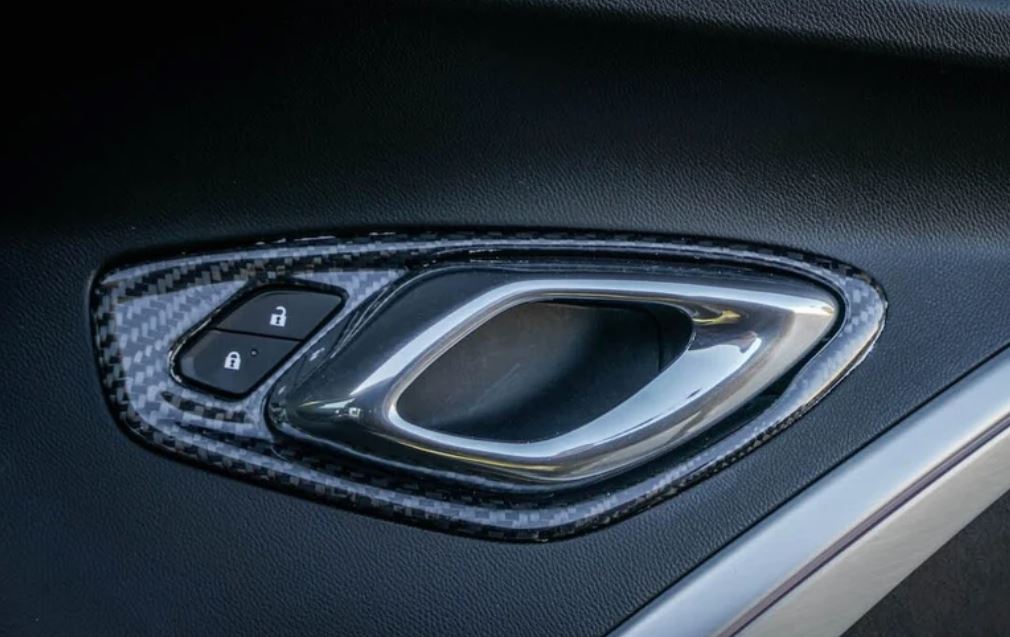 2016-2019 Camaro Carbon Fiber LG363 Door Lever Trim