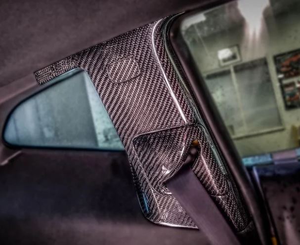 2017-2019 Camaro Carbon Fiber LG458 B-Pillars