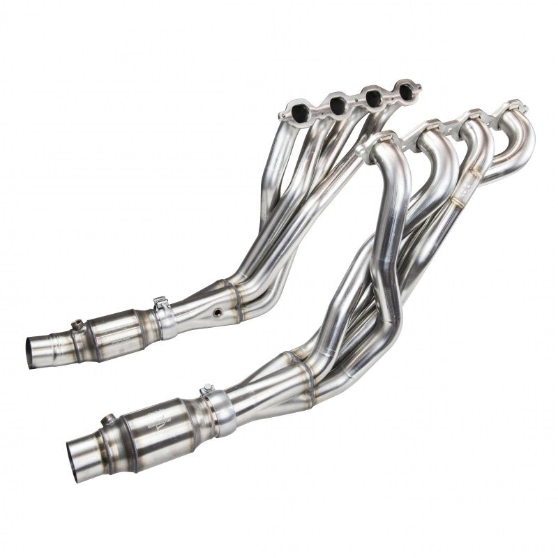 Kooks 1-7/8" or 2" Headers & 3" GREEN OEM Connection Pipes, 2016-2024 Camaro SS & ZL1