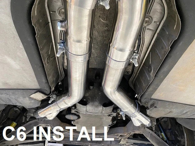 Speed Engineering 1-7/8" or 2" Headers & 3" Competition X-Pipe, 2005-2013 C6 Corvette LS2 LS3 LS7
