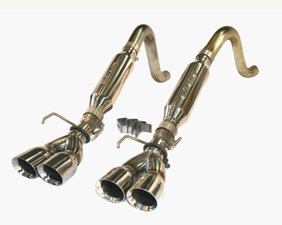 SLP Loudmouth II Axle-Back Exhaust w/3.5" Tips, 2005-2013 Corvette & Grand Sport