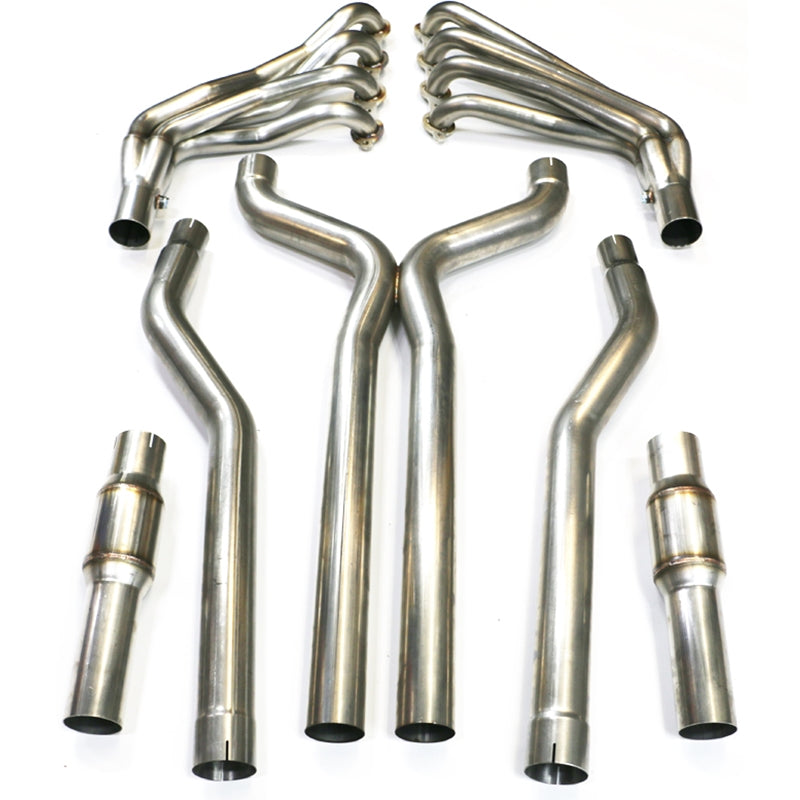 Texas Speed 1-7/8" or 2" Headers & Catted X-Pipe, 2010-2015 Camaro SS & ZL1