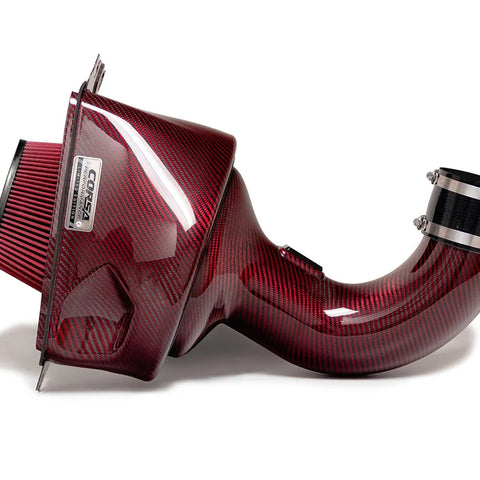 Corsa Carbon Fiber Air Intake, 2014-2019 Corvette C7, Z51, GS Red