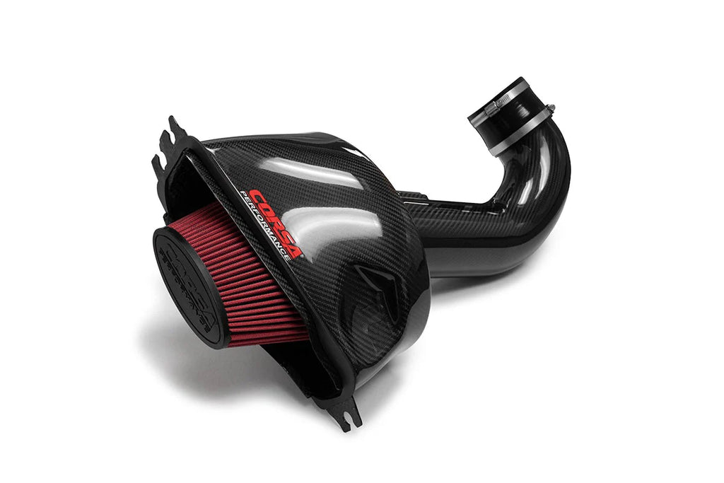 Corsa Carbon Fiber Air Intake, 2015-2019 Corvette Z06, Black