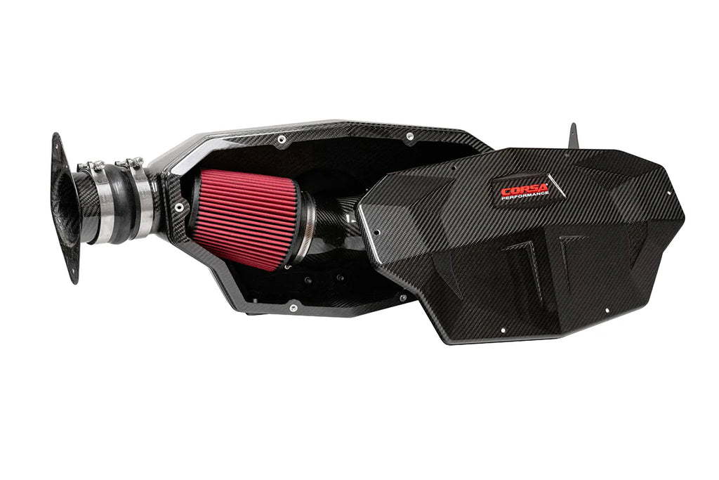 Corsa Carbon Fiber Air Intake, 2020-24 Corvette C8