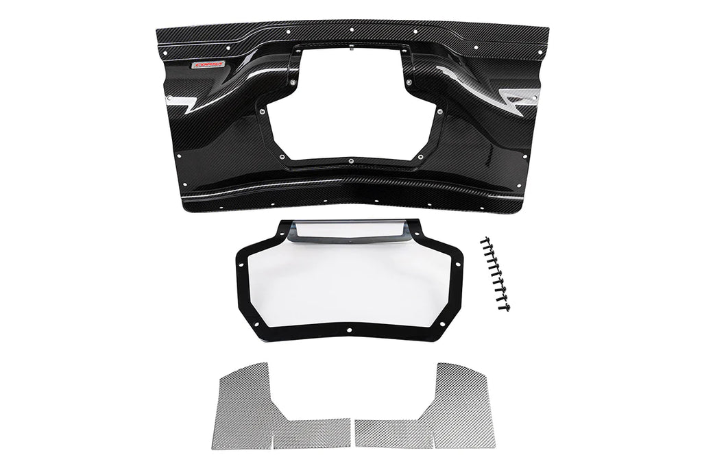 Corsa Carbon Fiber Trunk Panel, 2020-24 Corvette C8 Coupe & Z06