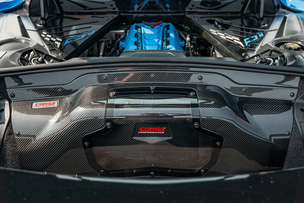 Corsa Carbon Fiber Trunk Panel, 2020-24 Corvette C8 Coupe & Z06