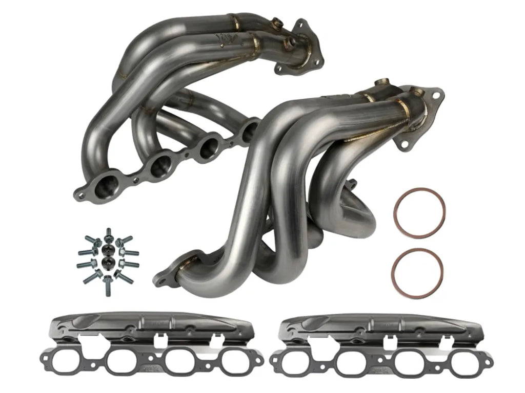 AFE Stepped Twisted Steel 304 Stainless Headers. 2020+ C8 Corvette Stingray