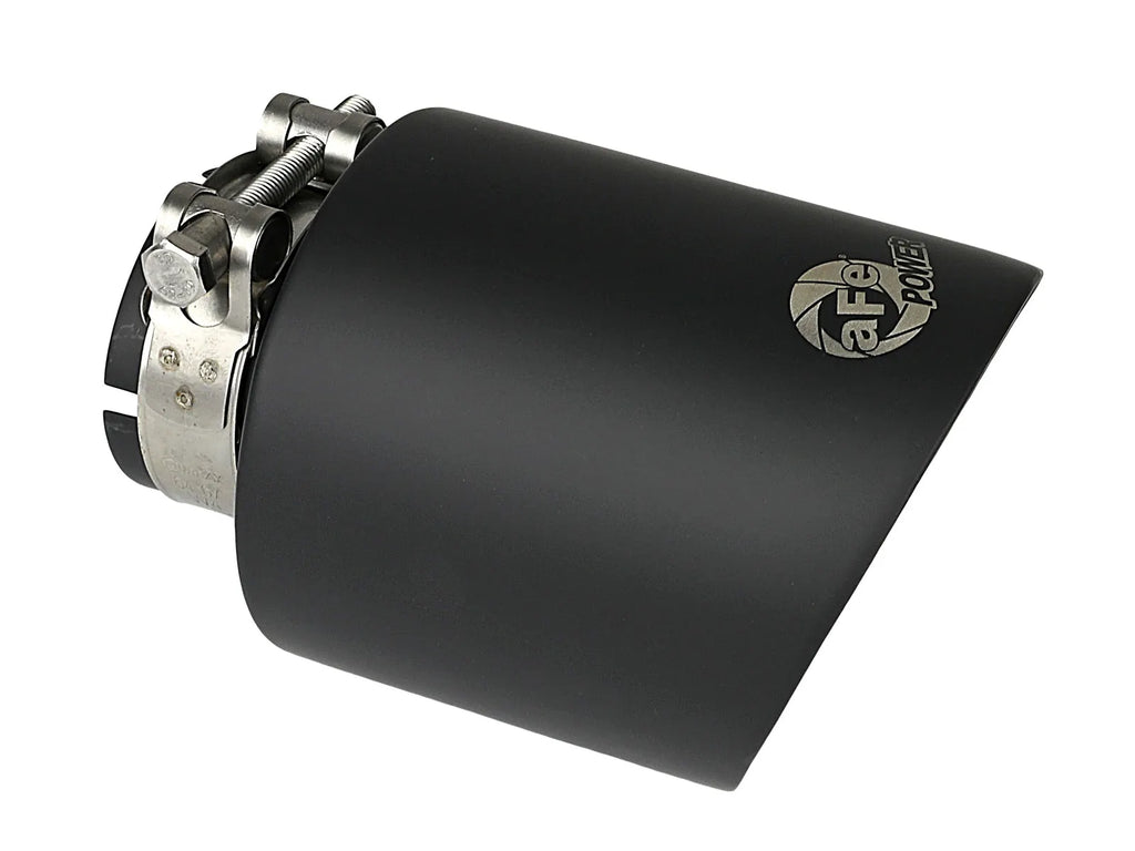 AFE MACH Force-Xp 304 Stainless Steel Cat-Back Exhaust w/ Muffler Black (w/ NPP) 2020-2024 C8 Stingray